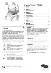 Invacare Banjo P452E/3 Manual Del Usuario
