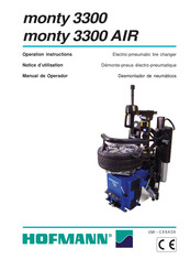 Hofmann monty 3300 AIR Manual De Operador