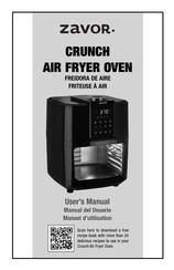 Zavor CRUNCH AIR FRYER OVEN Manual Del Usuario