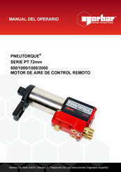 norbar PNEUTORQUE PT 1500 Manual Del Operario