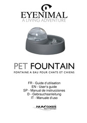 EYENIMAL PET FOUNTAIN Manual De Instrucciones