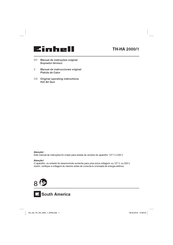 EINHELL TH-HA 2000/1 Manual De Instrucciones