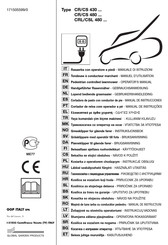 GGP ITALY SPA CRL/CSL 480 Serie Manual De Instrucciones