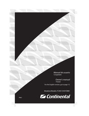 Continental FCM515HSYDBB1 Manual De Usuario