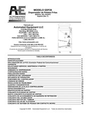 AE GDF28 Manual Del Equipo