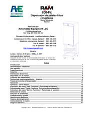 AE RAM 200-Fx Manual Del Equipo