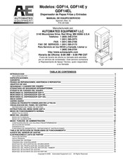 AE GDF14 Manual De Equipo