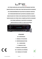 Ltc Audio ATM6500BT Manual De Uso