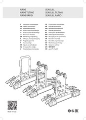 Menabo SEAGULL TILTING Instrucciones De Montaje