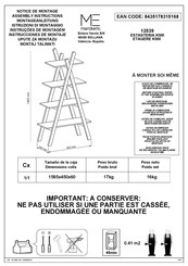 MARCKERIC KIWI 12539 Instrucciones De Montaje