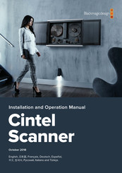 Blackmagic Design BMD-CINTELSCAN4KG2 Manual De Instalación Y Funcionamiento