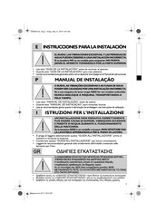 Whirlpool AWOE 7300 Instrucciones Para La Instalación