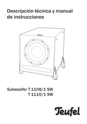 Teufel T 1110/1 SW Manual De Instrucciones