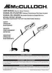 McCulloch MT2307 Manual Del Usuario