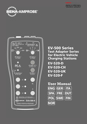 Beha-Amprobe EV-500 Serie Manual De Usuario