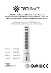 TECVANCE TV-3179 Manual De Instrucciones