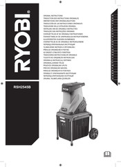 Ryobi RSH2545B Traducción De Las Instrucciones Originales