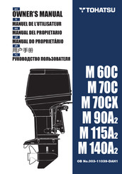 TOHATSU M 140A2 Manual Del Propietário