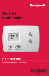 Honeywell PRO TH3110B Guia De Instalacion