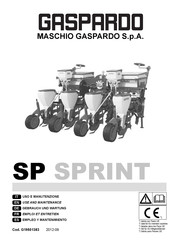 GASPARDO SP SPRINT Empleo Y Mantenimiento