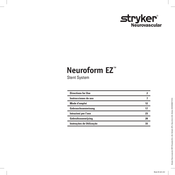 Stryker Neuroform EZ Instrucciones De Uso