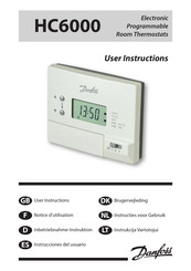 Danfoss HC6000 Instrucciones Del Usuario