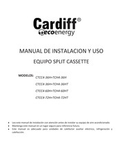 Cardiff CTCC4-60H+TCH4-60HT Manual De Instalacion Y Uso