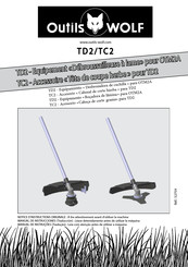 Outils Wolf TD2 Manual De Instrucciones