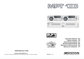 JB Systems MPT 100 Manual De Instrucciones