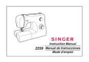 Singer 2259 Manual De Instrucciones