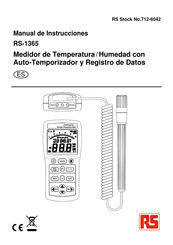 RS 1365 Manual De Instrucciones