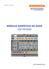 koolnova 100-MDZ000 Manual De Instalador