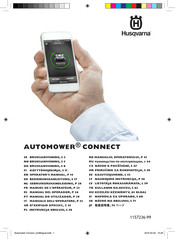 Husqvarna AUTOMOWER CONNECT Manual Del Operador