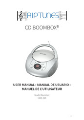 RIP TUNES CDB-204 Manual De Usuario