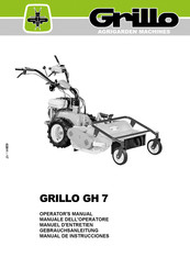 Grillo GH 7 Manual De Instrucciones