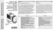 Burkert 6013 Manual De Instrucciones