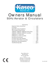 Kasco 3400EAF Manual Del Propietário