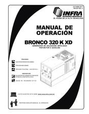 Infra BRONCO 320 K XD Manual De Operación