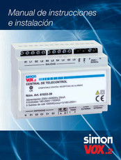 Simon 81033-39 Manual De Instrucciones E Instalación