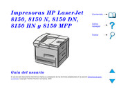 HP LaserJet 8150 HN Guia Del Usuario