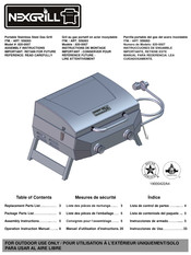 Nexgrill 559263 Manual Del Usuario