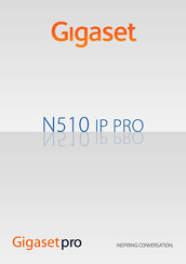 Gigaset N510 IP PRO Manual De Instalación