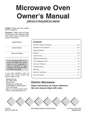 Jennair JMC8127DD Manual Del Propietário