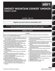 Weber SMOKEY MOUNTAIN COOKER SMOKER Manual Del Proprietário