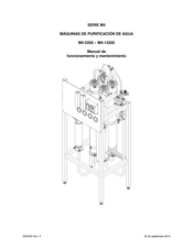 Mar Cor Purification M4-2200 Manual De Funcionamiento Y Mantenimiento