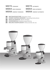 Gaggia MD75 M STANDARD Instrucciones De Uso