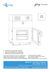 Godrej Appliances GBR 50 AC Manual De Instrucciones