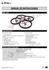 WLtoys UFO Manual De Instrucciones