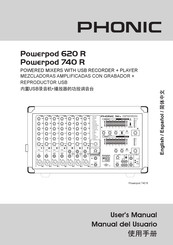 Phonic Powerpod 620 R Manual Del Usuario