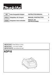 Makita ADP10 Manual De Instrucciones